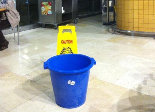 Goteras en el Aeropuerto Tenerife Norte