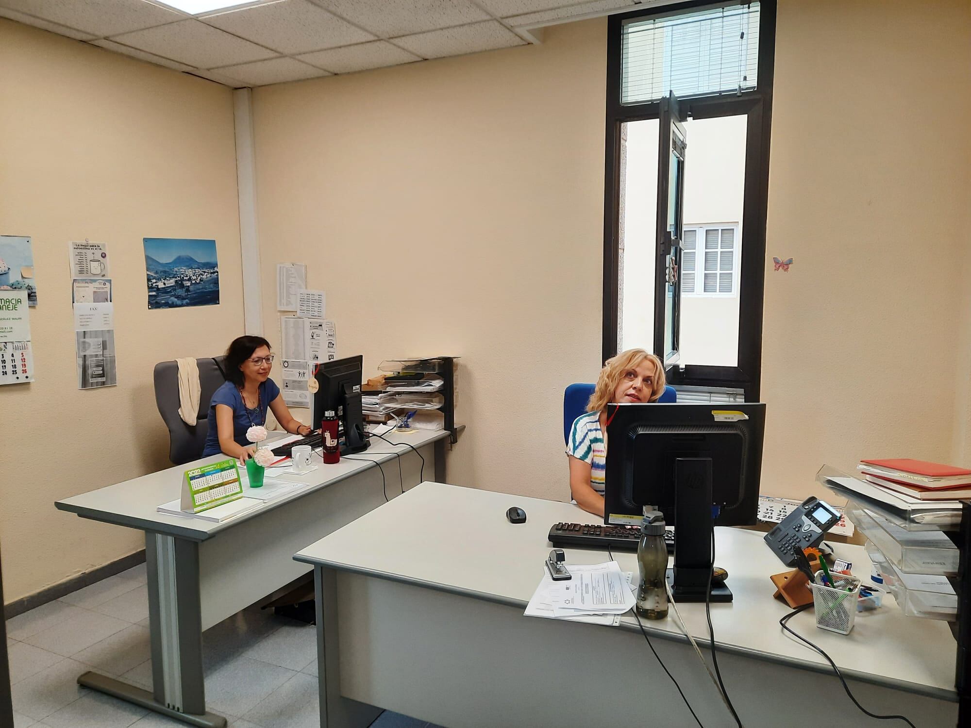 Personal del servicio telefónico de atención a las peticiones de traslados.