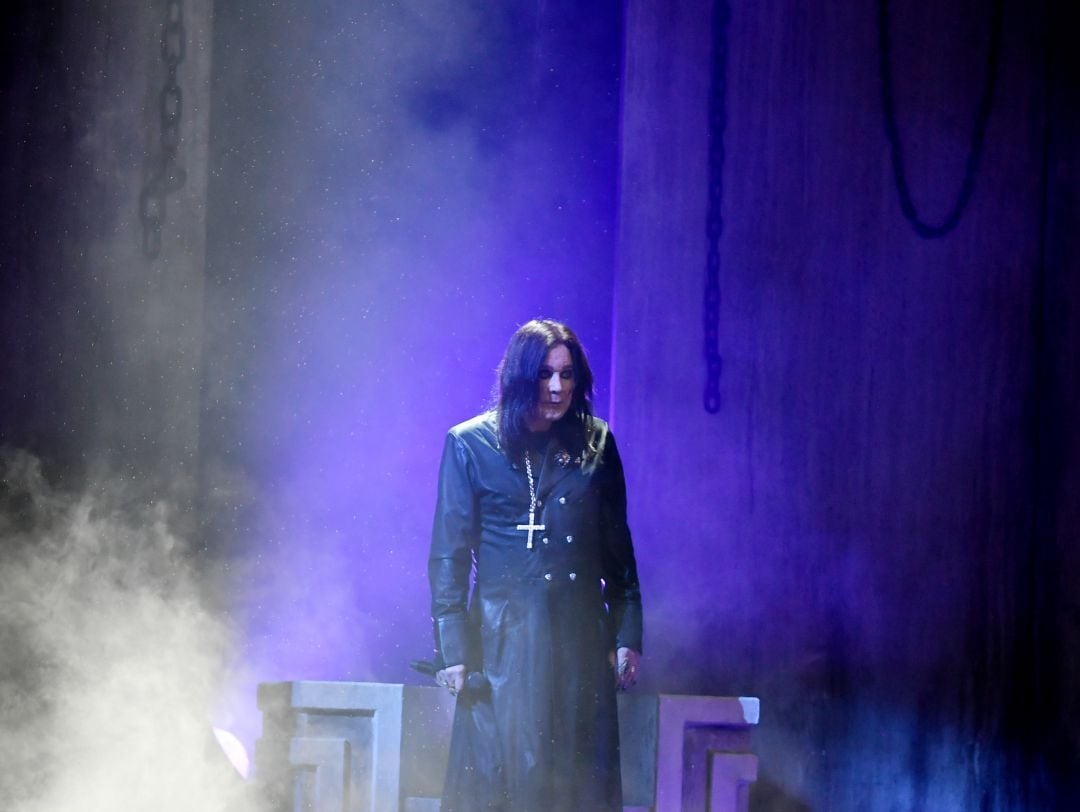 Ozzy Osbourne, durante uno de sus conciertos