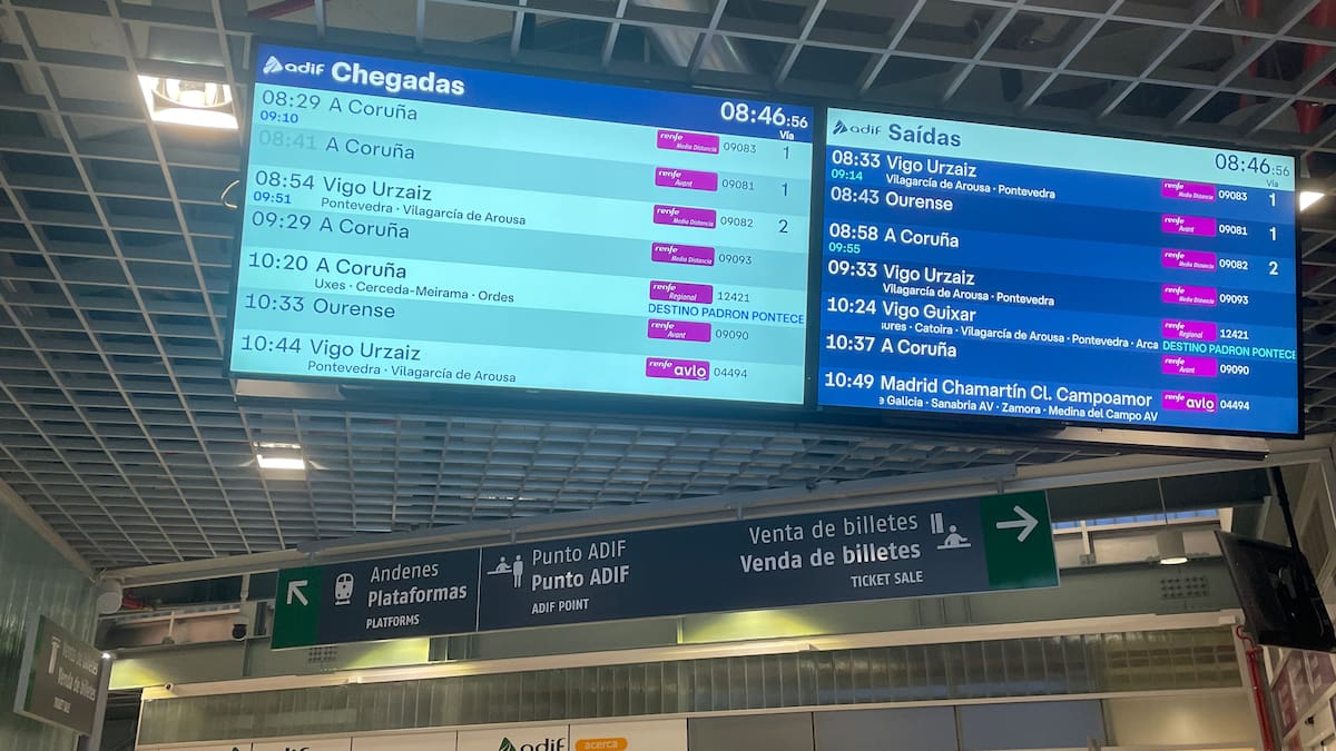 Cancelaciones y retrasos por la huelga de maquinistas: estos son los servicios mínimos en Galicia