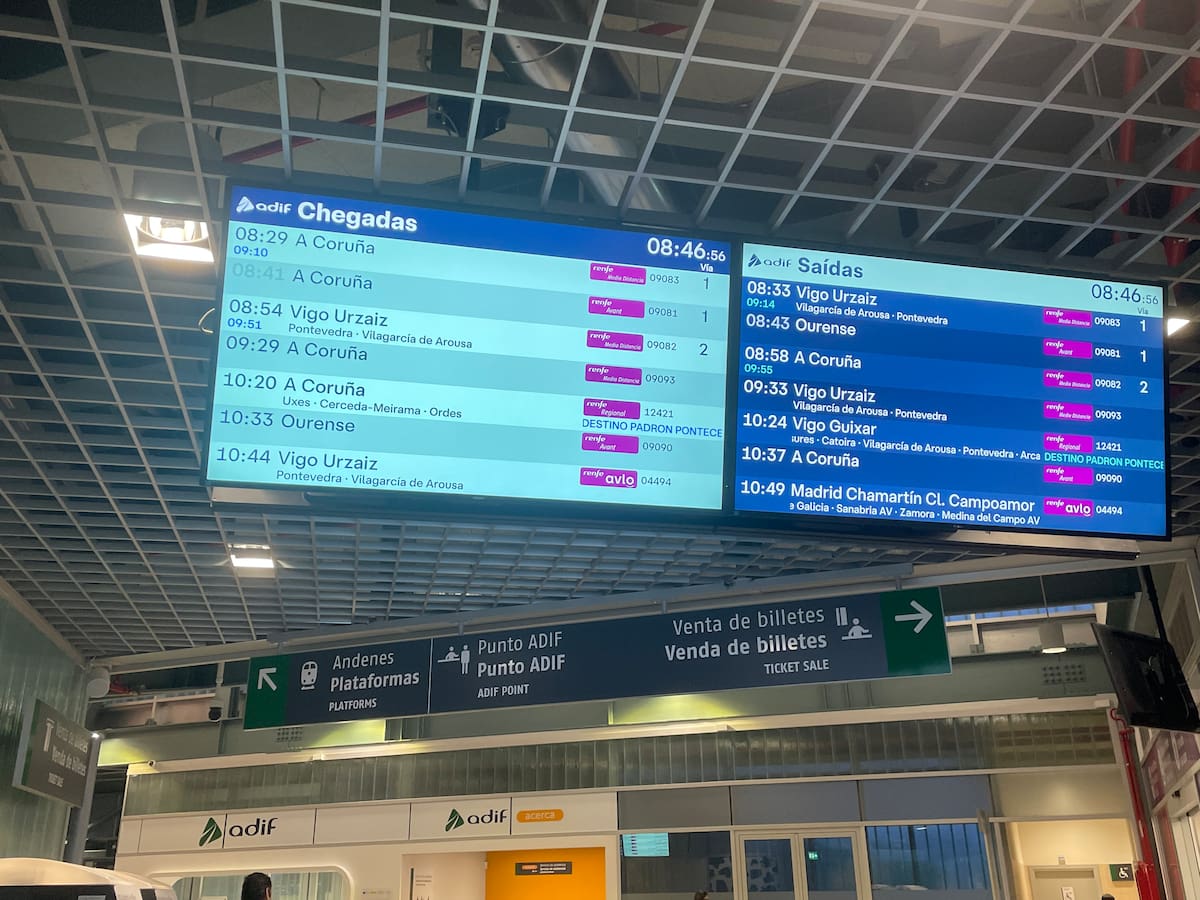 Cancelaciones y retrasos por la huelga de maquinistas: estos son los servicios mínimos en Galicia