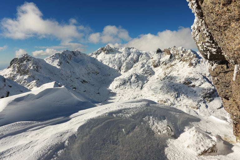 El Circo de Gredos cubierto de nieve