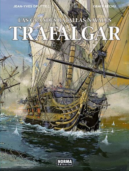 Portada de Trafalgar, de la colección Las Grandes Batallas Navales