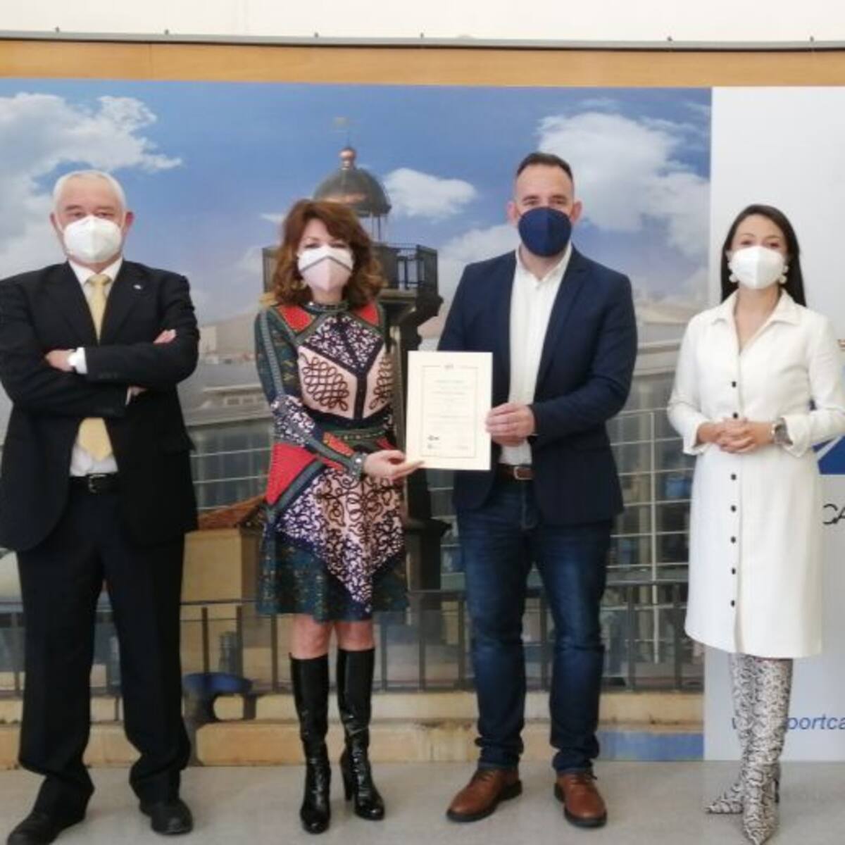 La Autoridad Portuaria de Castellón recibe el certificado EFR a la empresa familiarmente responsable