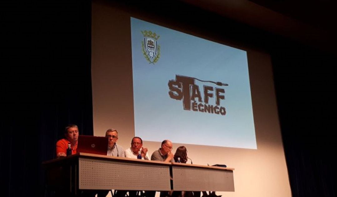 Imagen de la pasada asamblea celebrada el pasado mes de julio en el Centro Cultural Caja de Burgos.