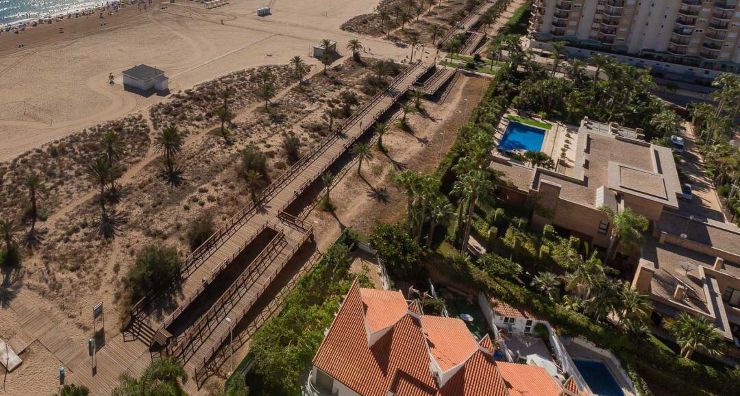 Casa de Martí Navarro en la playa de Gandia