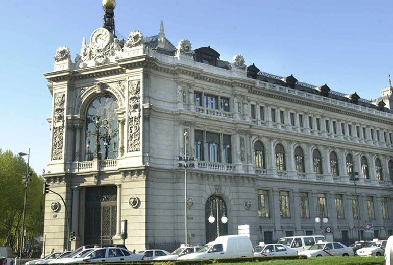 El edificio del Banco de España, en Madrid