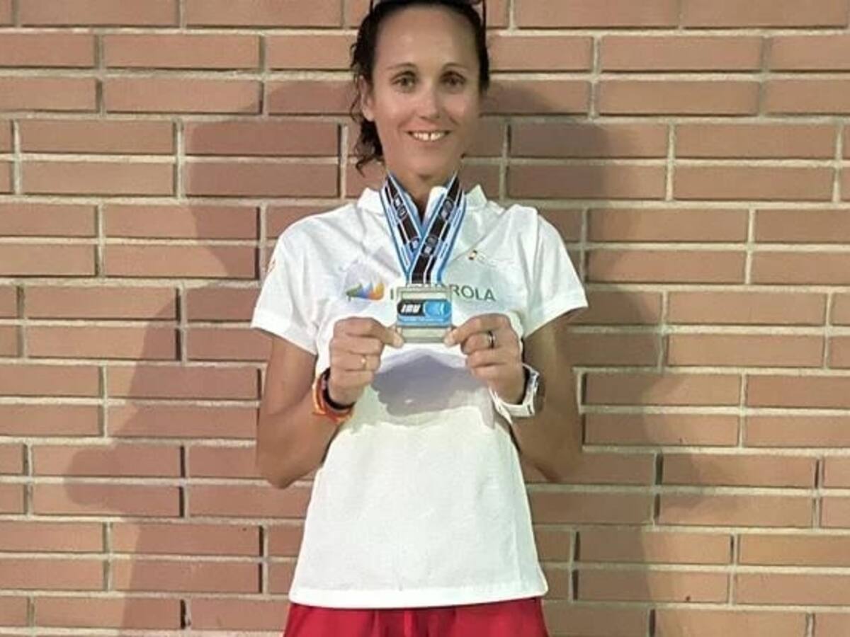 Pilar Rubio (C. A. Elda), subcampeona de Europa de 50K en ruta con la Selección Española