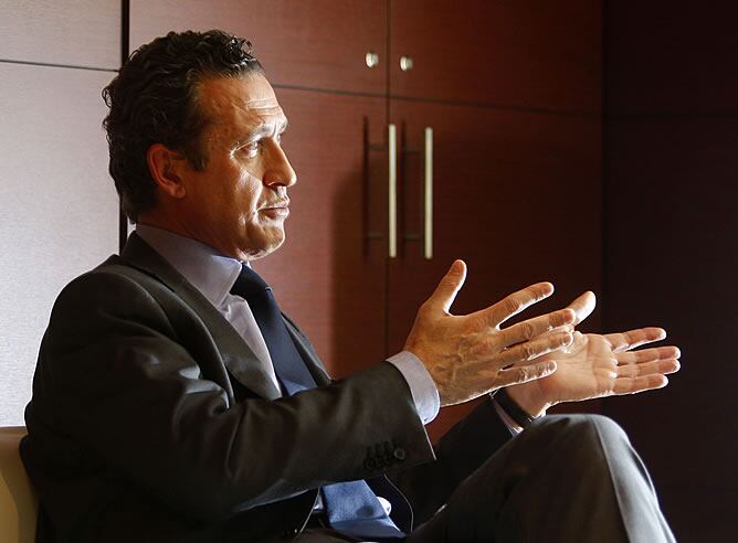 Jorge Valdano, director general del Real Madrid