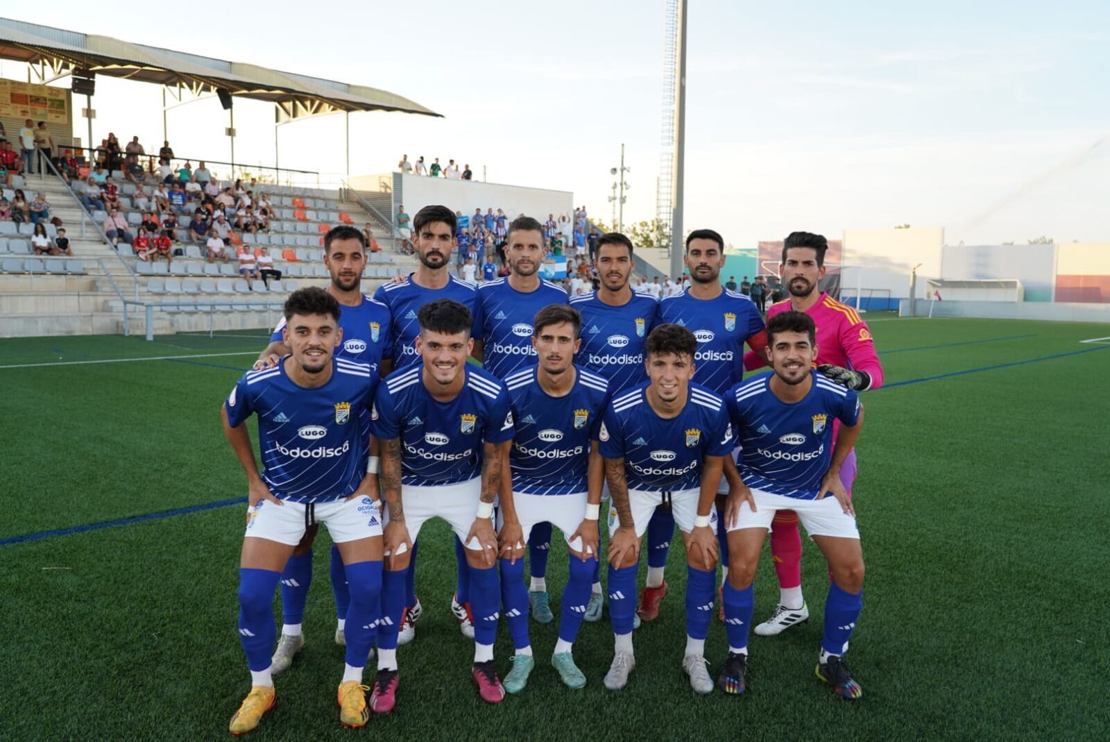 Once titular que presentó Checa ante el Puente Genil