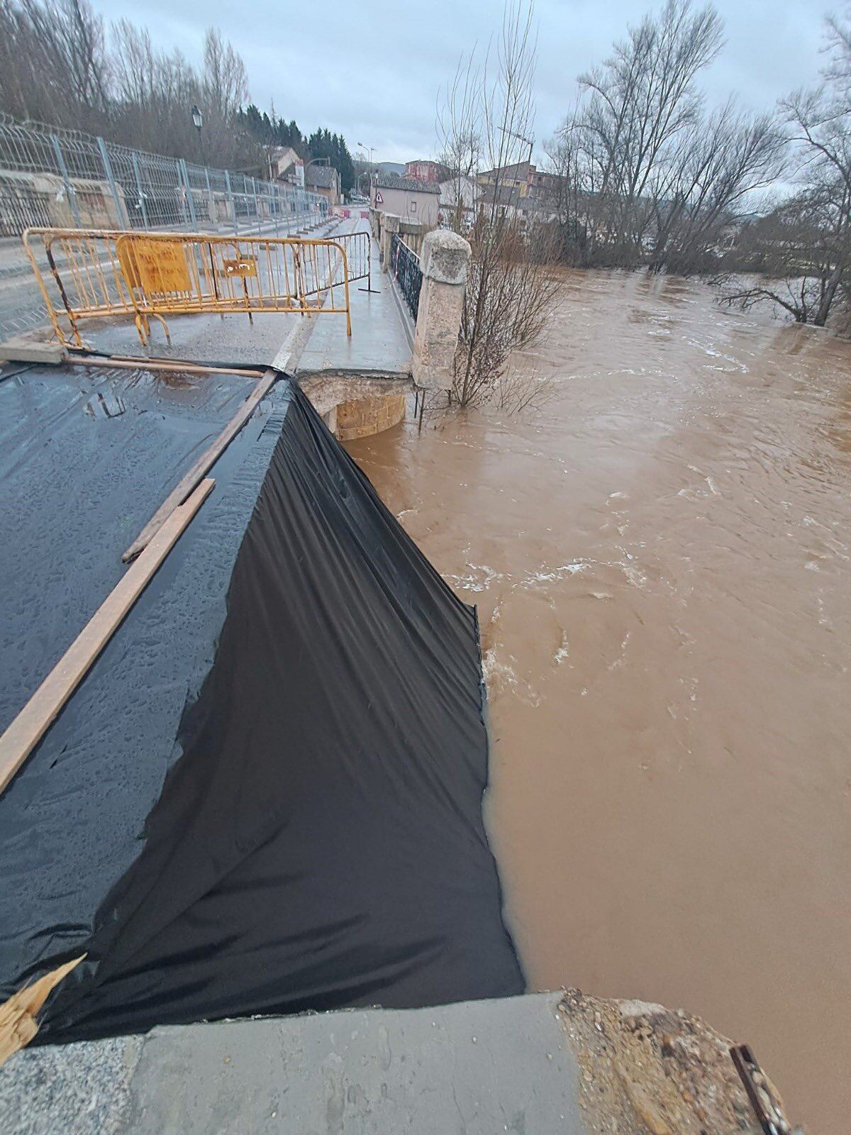 Situación actual del puente.