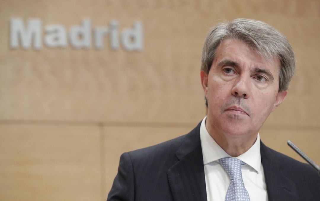 El presidente de la Comunidad de Madrid, Ángel Garrido