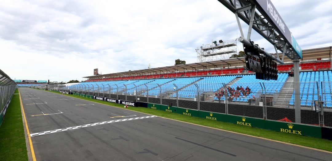 Imagen del circuito de Melbourne de Australia de Fórmula 1