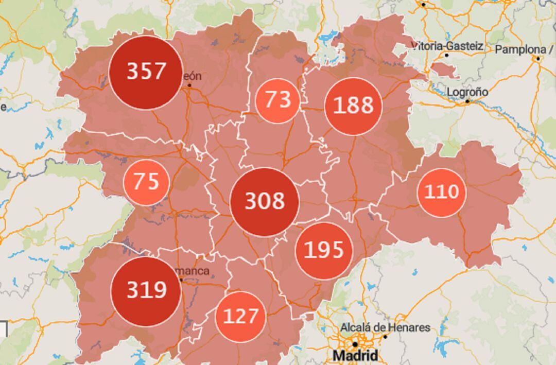 Hasta hoy han fallecido en el Hospital de Segovia 195 pacientes por coronavirus