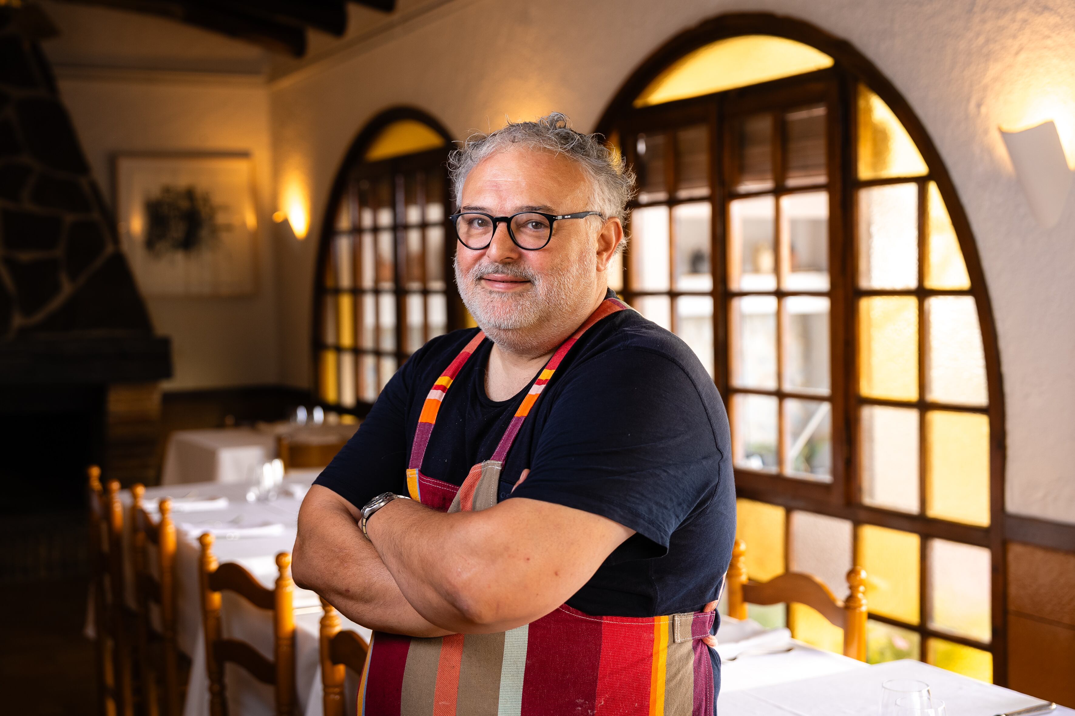 El chef Pere Arpa acaba de reabrir Can Gelada en Palol de Revardit (Girona).