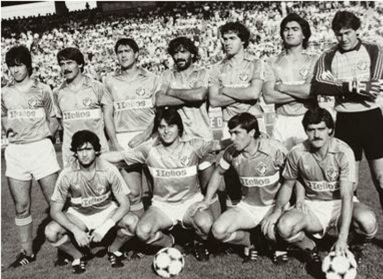 Plantilla del Real Valladolid en la temporada 83-84