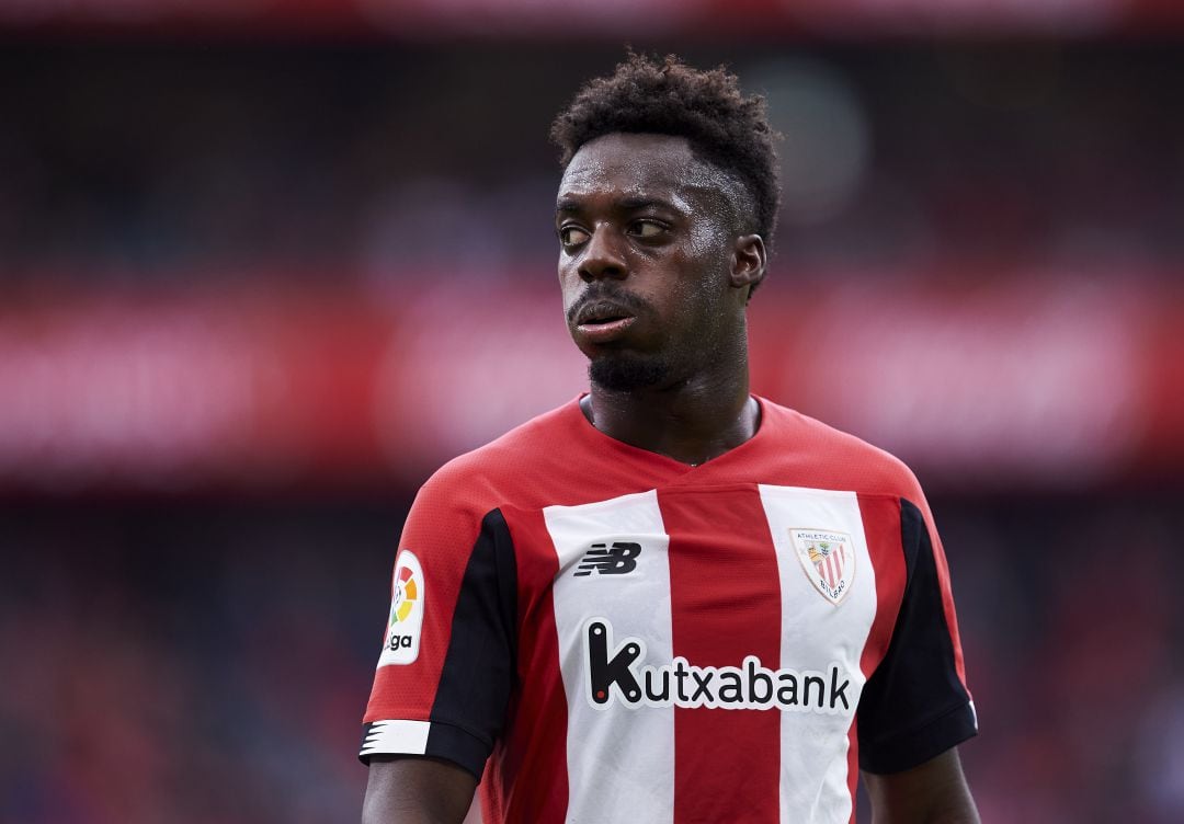 Iñaki WIlliams, durante el partido contra el Villarreal. 