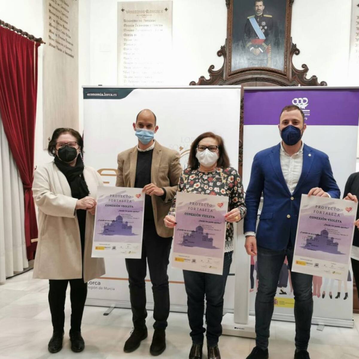 Lorca presenta el 'Proyecto Fortaleza: Conexión Violeta' de atención psicológica grupal para mujeres
