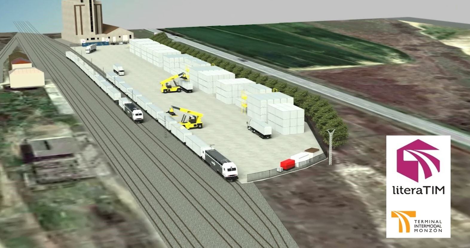 La nueva terminal intermodal de mercancías literaTIM se inaugura el lunes