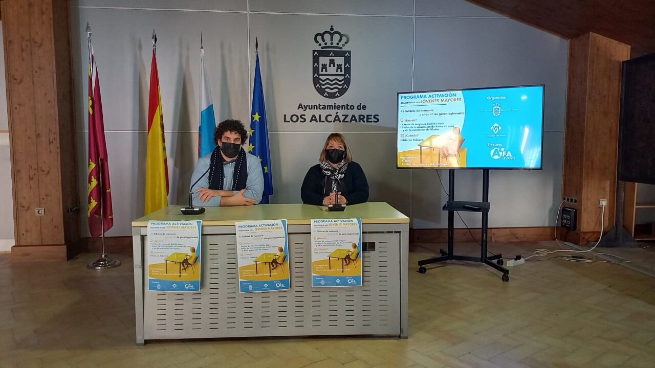 Presentación de los talleres que el Ayuntamiento de Los Alcázares pone en marcha