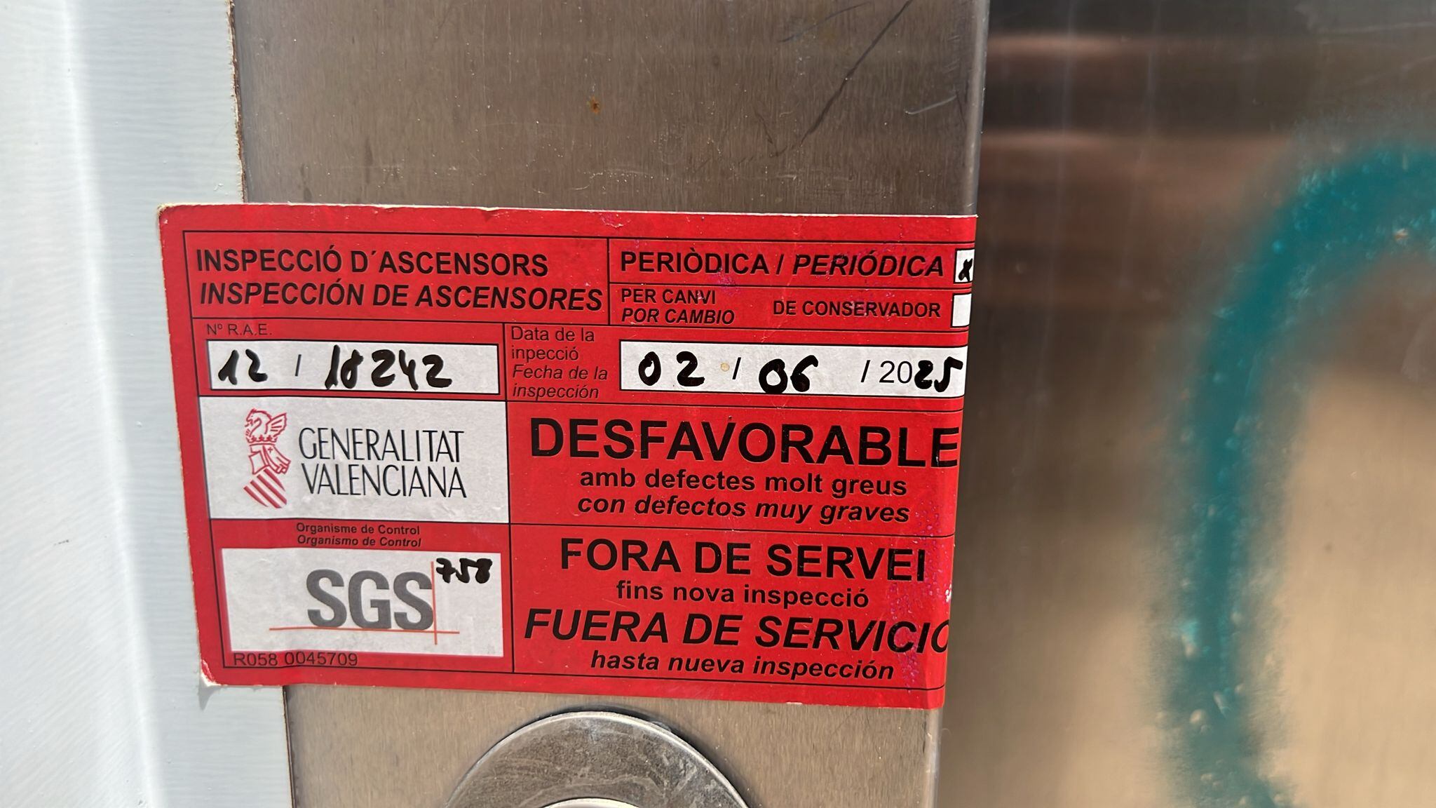 Vila-real trabaja para restablecer el servicio de los ascensores de la estación de trenes y garantizar la seguridad