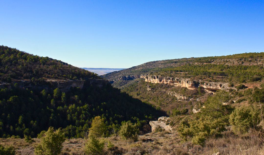 Hoz del Buey en Palomera (Cuenca).