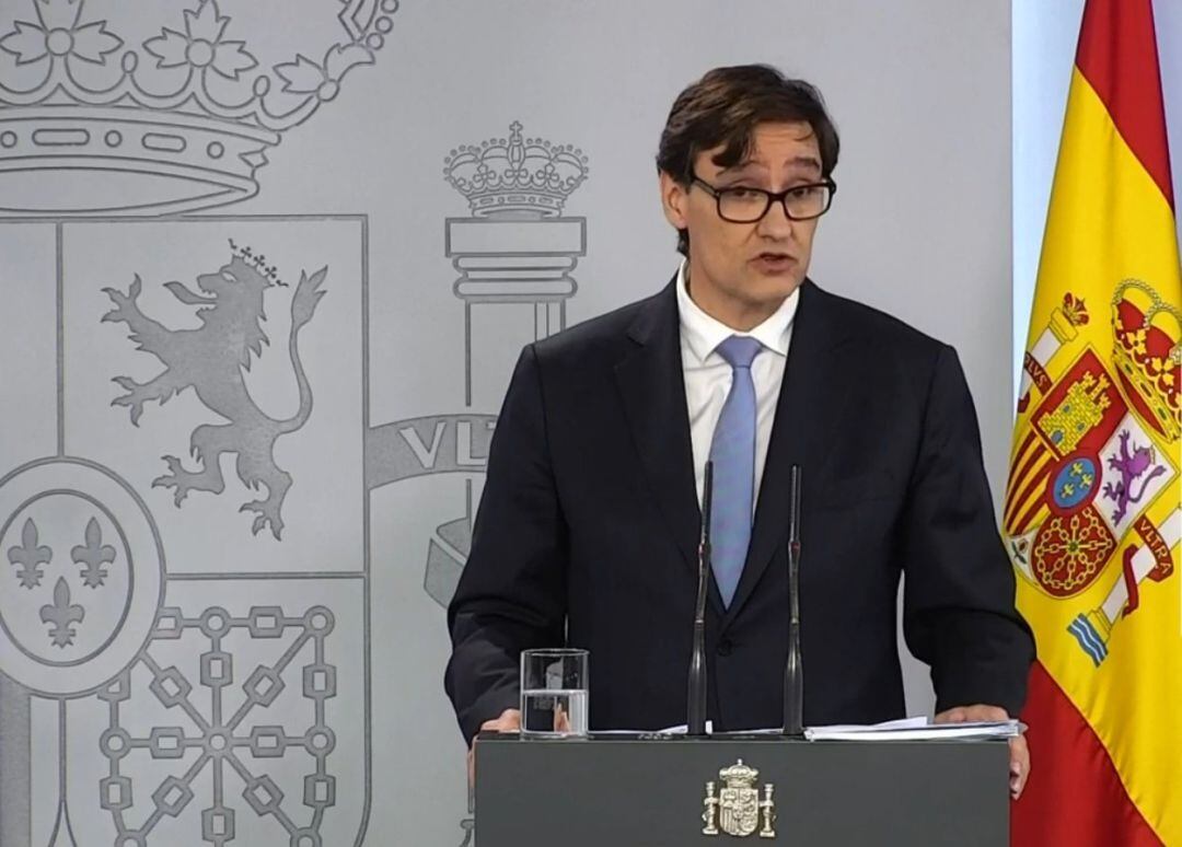 Salvador Illa, Ministro de Sanidad