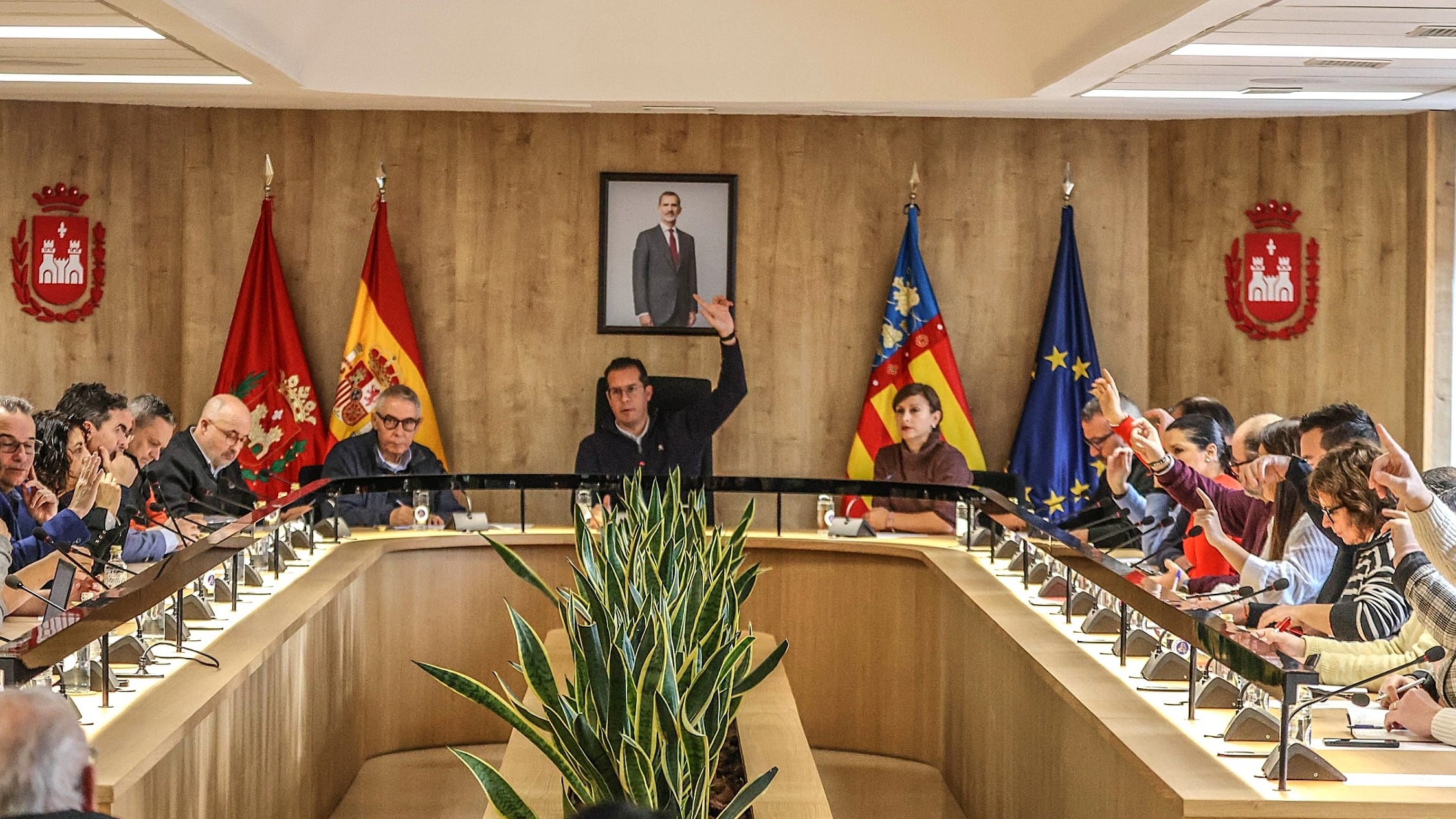 Pleno municipal de Elda