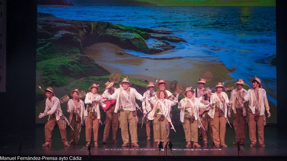 Comparsa juvenil El arca de Cádiz Semifinal COAC 2024