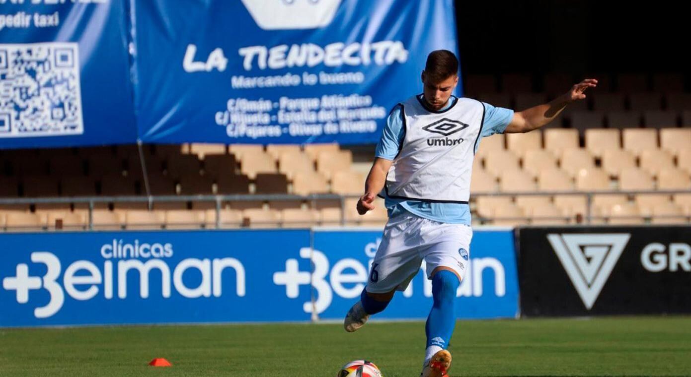 Rafa Parejo, jugador del Xerez DFC