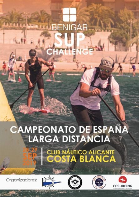 Cartel del Campeonato de Larga Distancia de sup