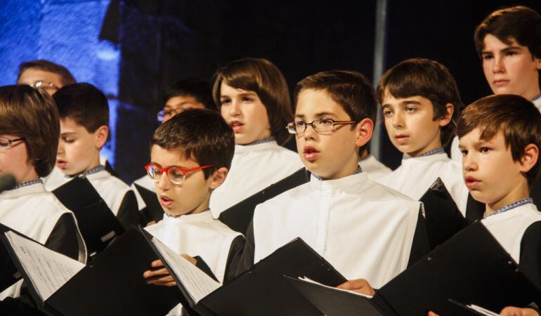 Imatge d&#039;arxiu de l&#039;Escolania de Montserrat