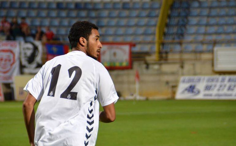 Tameen Almuhaza, durante un partido con la Cultural