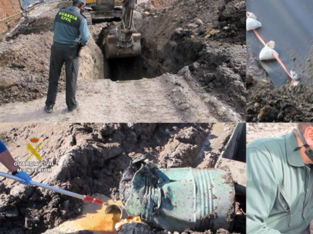 Cinco detenidos en la "Operación Bidón"