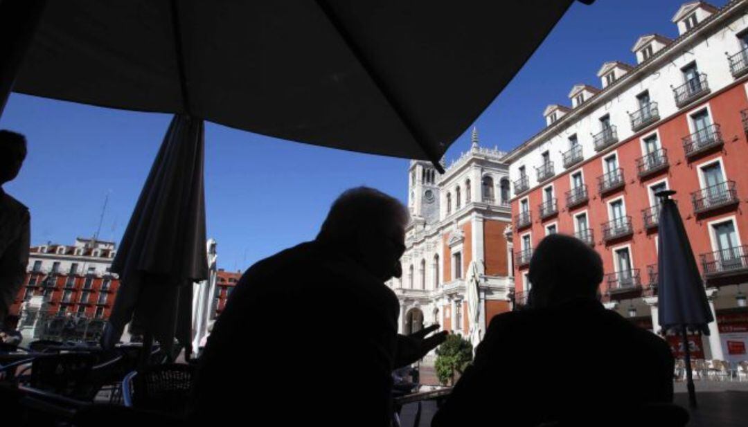 Terrazas en la Plaza Mayor