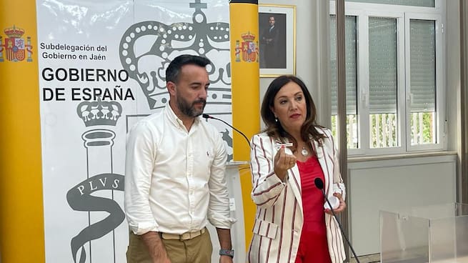 Subdelagada del Gobierno y Delegado de la Federación de Fútbol