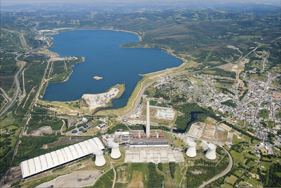 Central térmica de As Pontes (A Coruña)