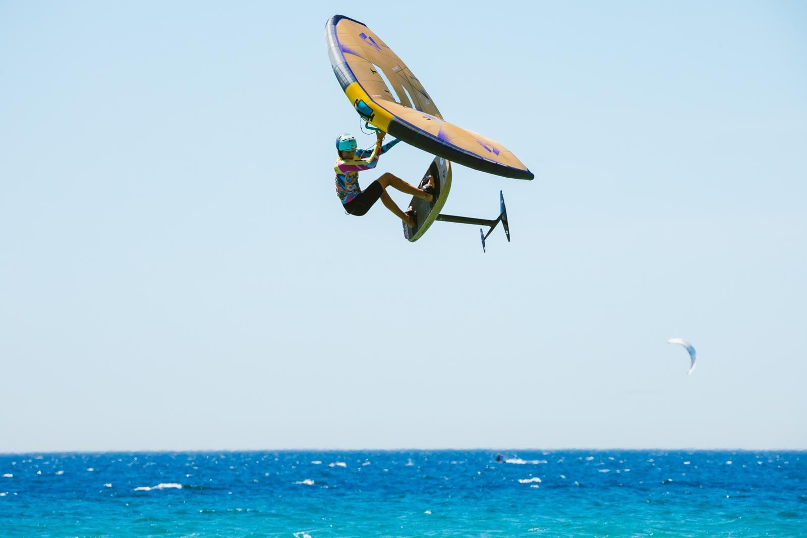 Manuel Morillo Fiestas subcampeón de la Copa de España de Wingfoil.