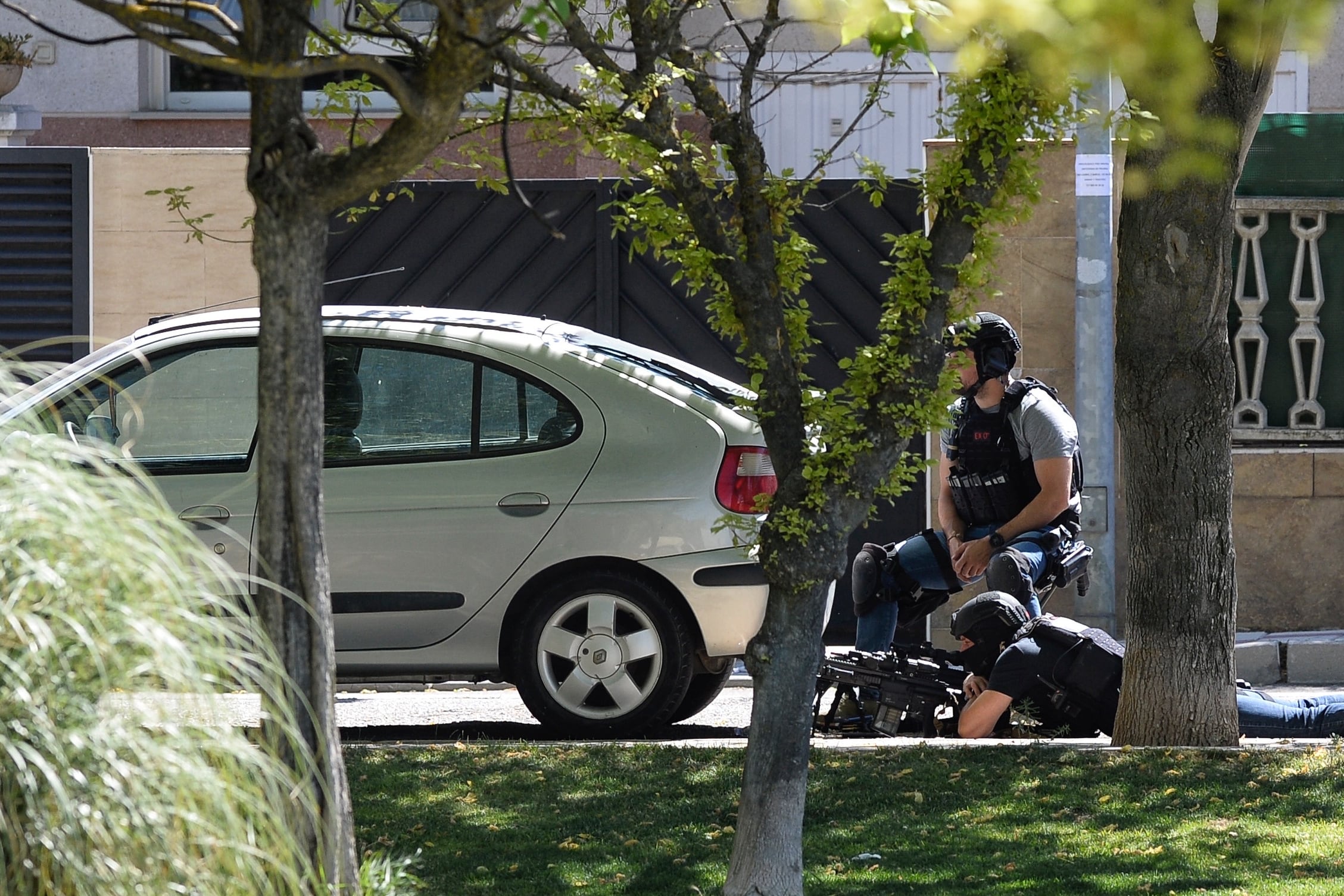 La Guardia Civil ha acordonado la zona.