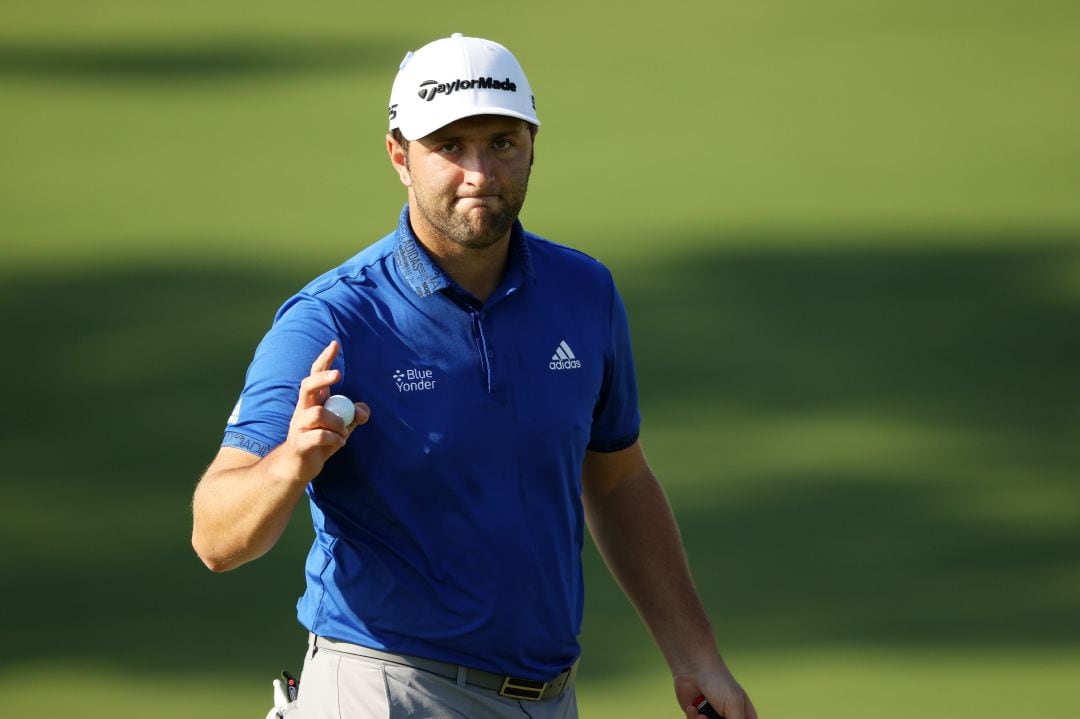 Jon Rahm, en el Masters de Augusta de 2020