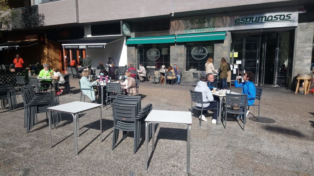 La hostelería, preocupada por el recorte de aforos que comunicará el lunes el Gobierno de Aragón