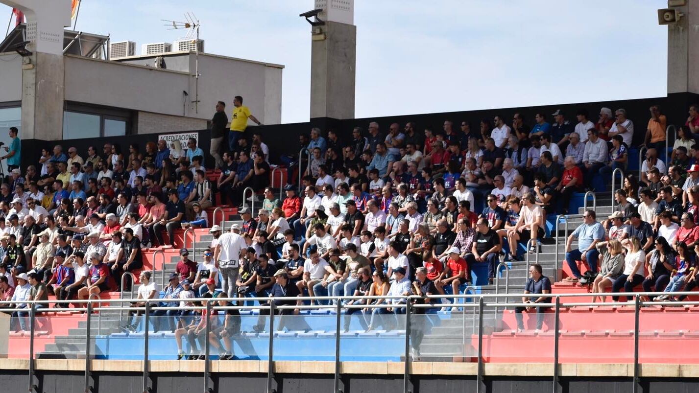La aficionada estaba ubicada en la zona de tribuna