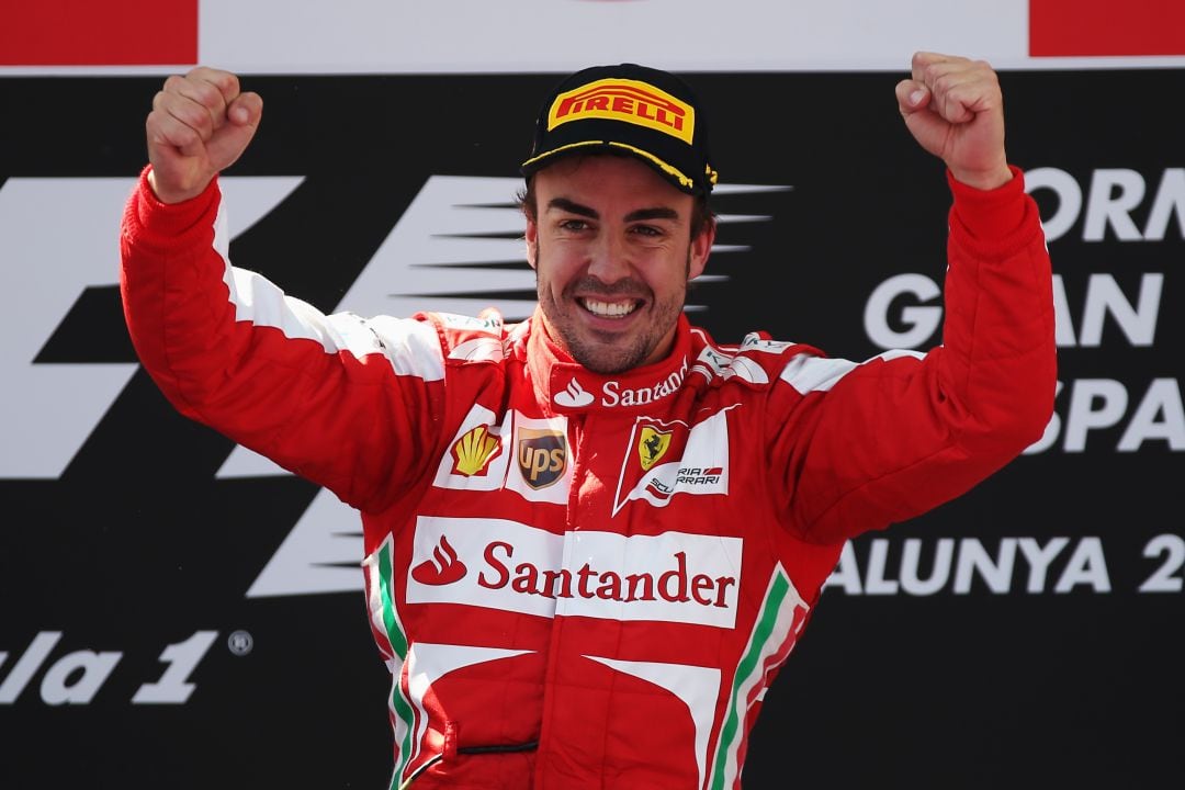 Fernando Alonso, con Ferrari en 2013