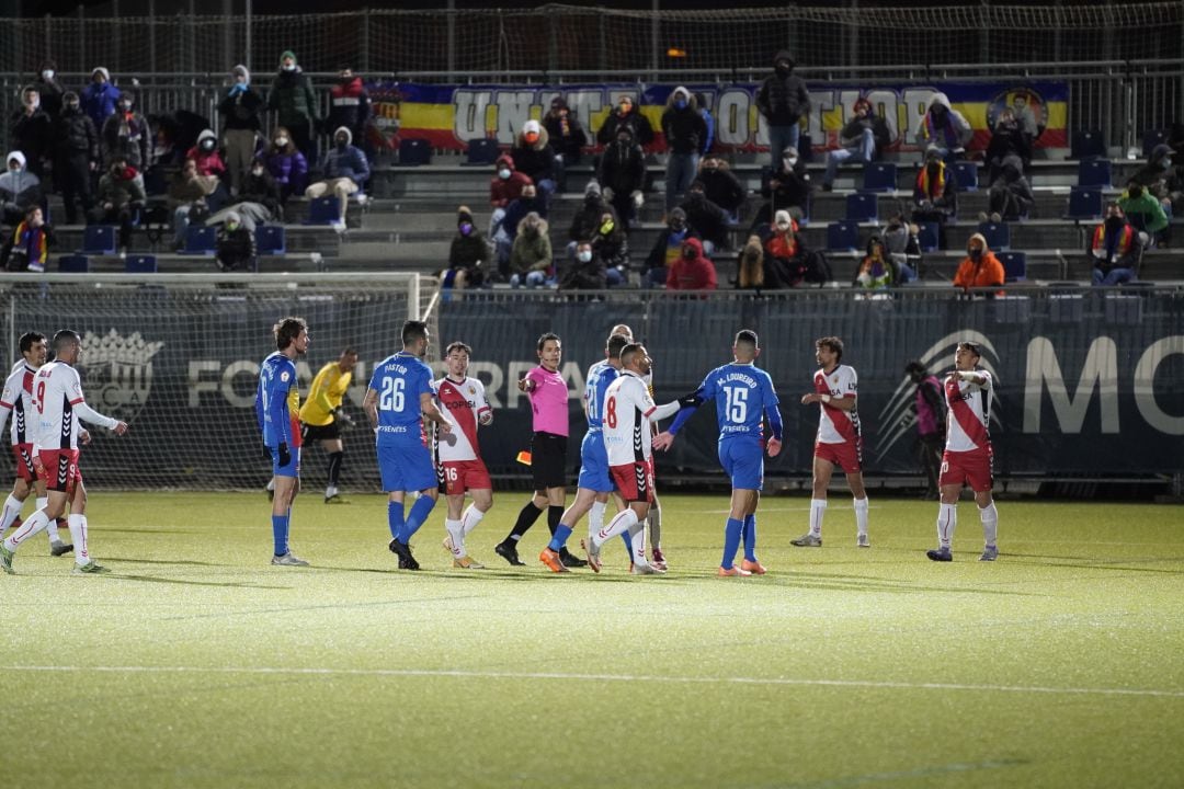 El FC Andorra recorre la vermella a Mantovani