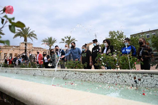 &quot;Ceremonia del Río&quot; en la Plaza del Ayuntamiento.