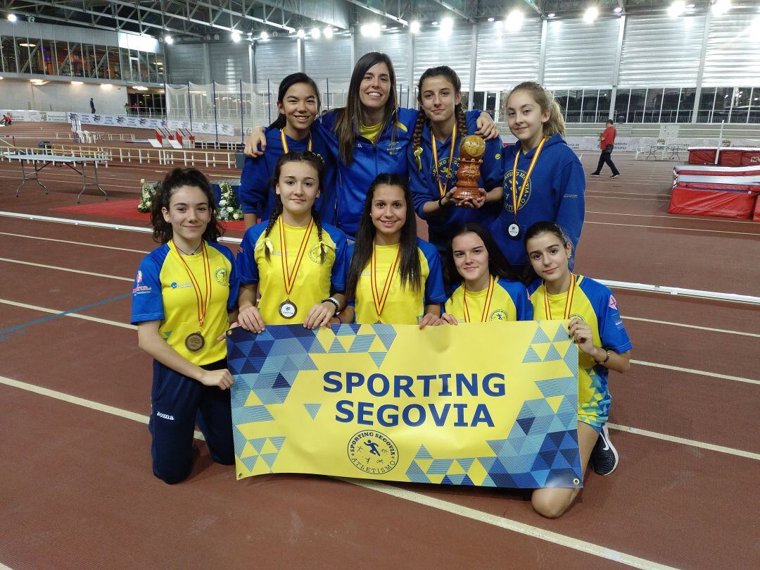 El CA Sporting Segovia, bronce en el Campeonato Regional sub 16