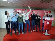 Acto central del PSOE de Palencia con carlos Martínez