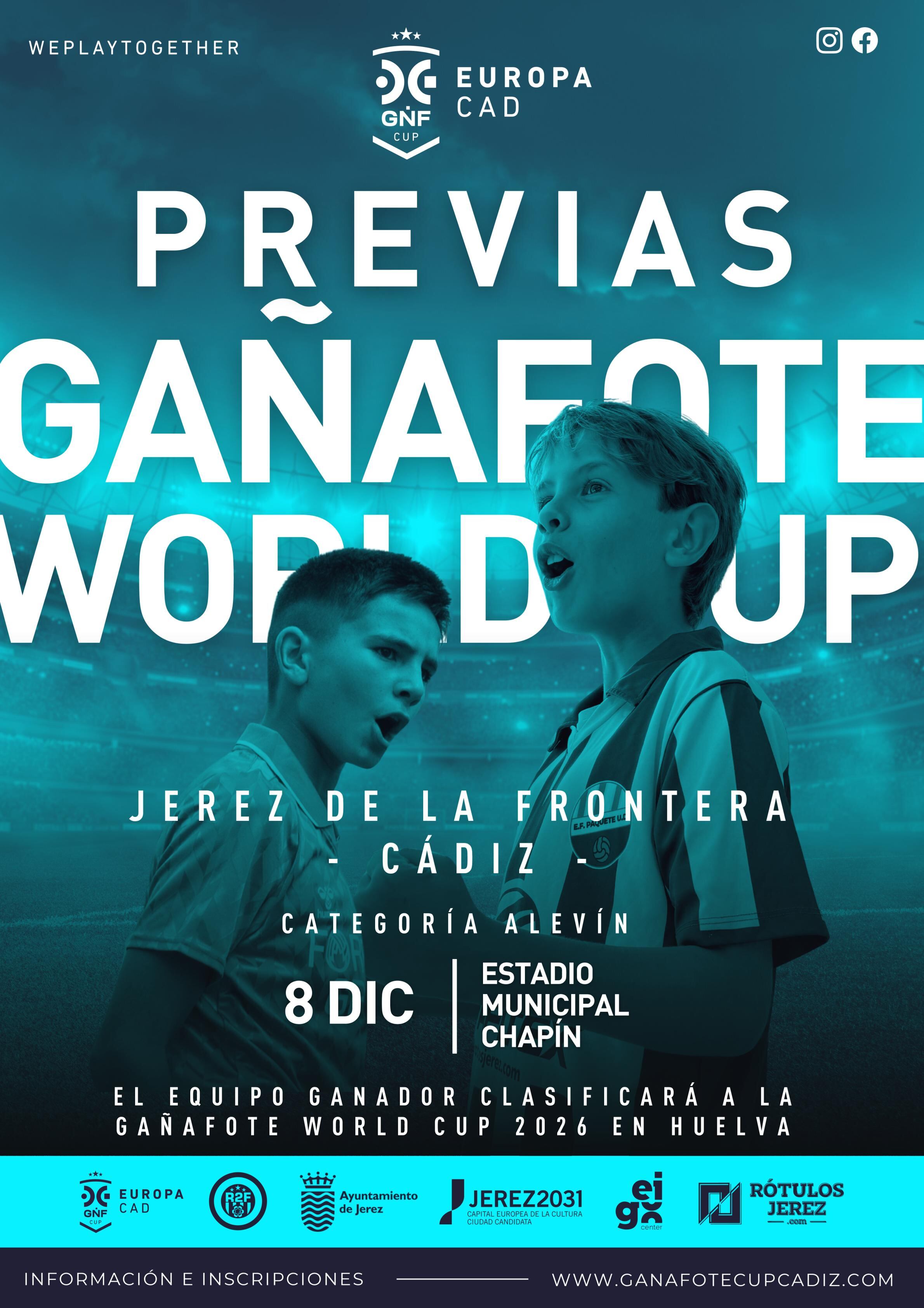 Cartel del Torneo de Fútbol base