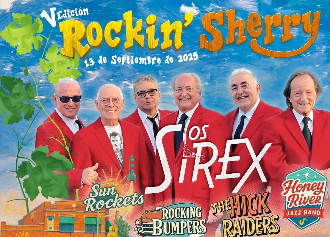 Los Sirex actuarán este sábado en la Alameda del Banco del Jerez