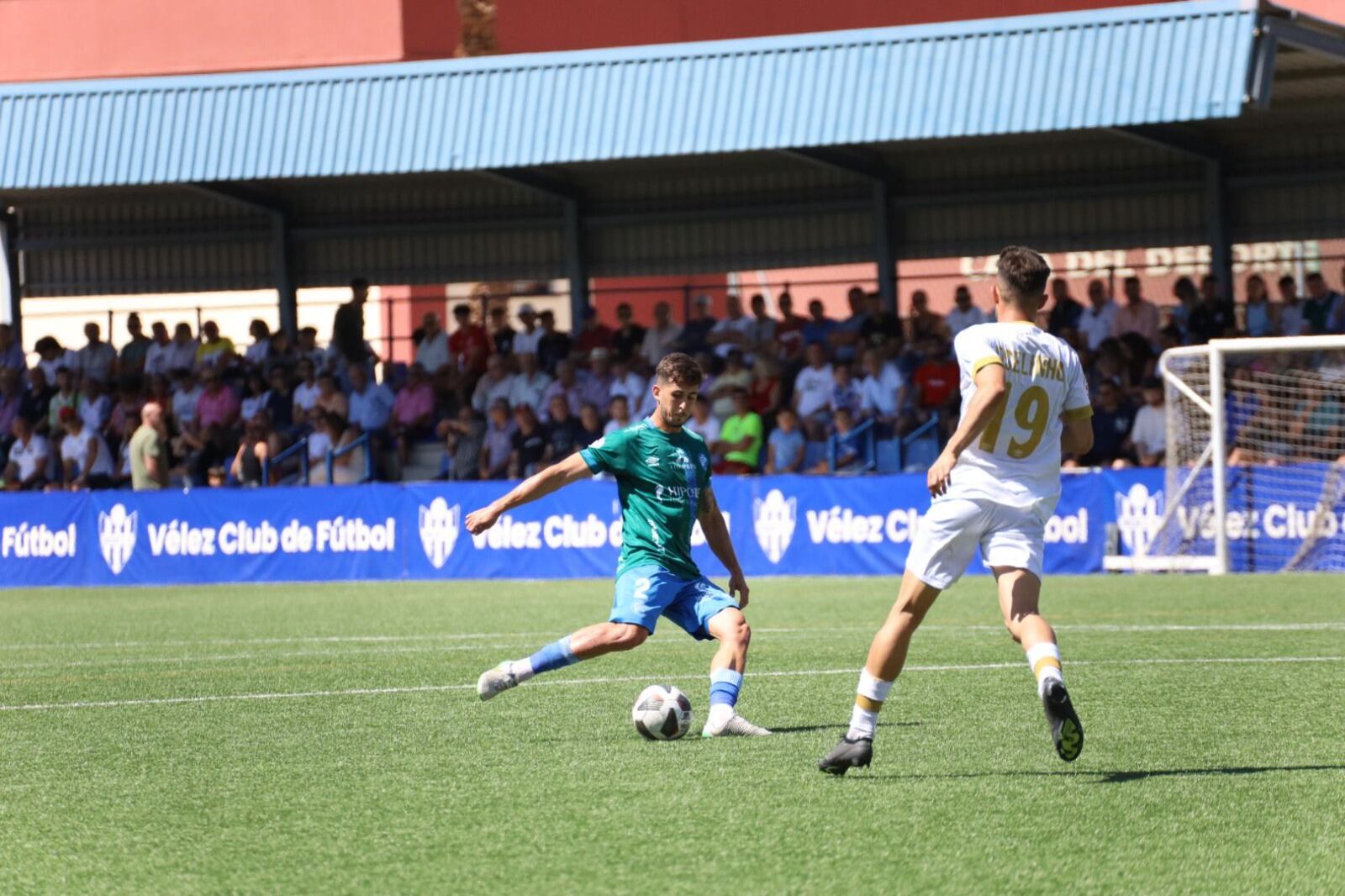 Imagen del partido disputado ante el Vélez